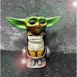 Baby Yoda Grogu Hannibal Lecter Mashup Figurine