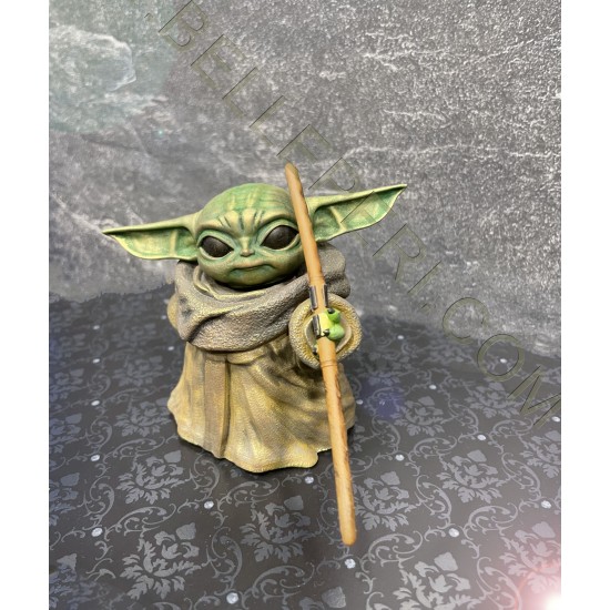 Mandalorian Grogu Darth Maul Sith Baby Yoda Figure