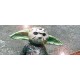 Baby Yoda Pinhead Hellraiser Mashup Figurine