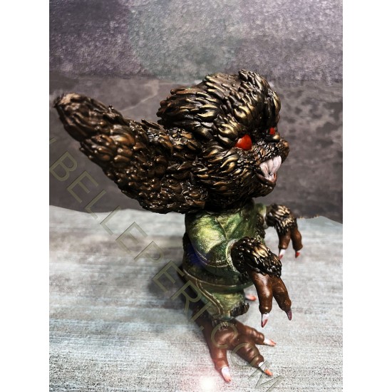 Baby Yoda Grogu Wolfie Lycan Mashup Figure