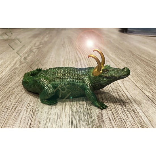 Marvel Disney Plus Alligator Loki Lokigator Variant Figure