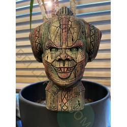 Pennywise Tiki Mask Hanging Home Garden Decoration
