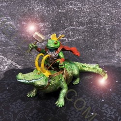 Marvel Disney Plus Alligator Loki Lokigator Throg Thor Frog Figure