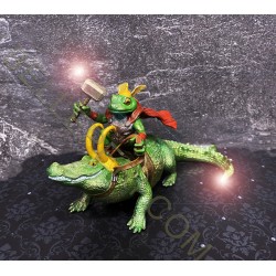 Marvel Disney Plus Alligator Loki Lokigator Throg Thor Frog Figure