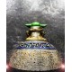 Grogu Meditating On The Seeing Stone Figurine