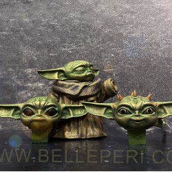 Mandalorian Grogu Darth Maul Sith Baby Yoda Figure