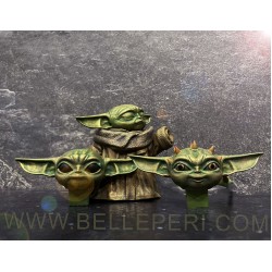 Mandalorian Grogu Darth Maul Sith Baby Yoda Figure
