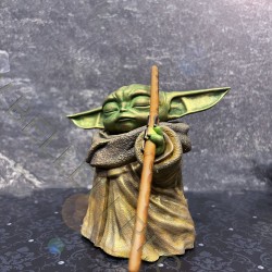 Mandalorian Grogu Darth Maul Sith Baby Yoda Figure