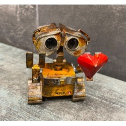 Vintage Movie Wall-E Robot Figure with Heart