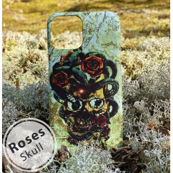 Apple iPhone case - Skull Snake
