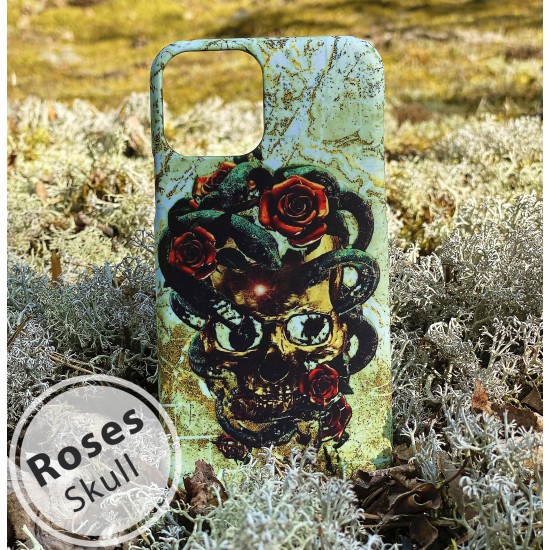 Apple iPhone case - Skull Snake