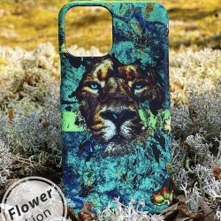 Apple iPhone case - Flower Lion