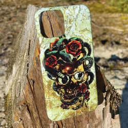 Apple iPhone case - Skull Snake