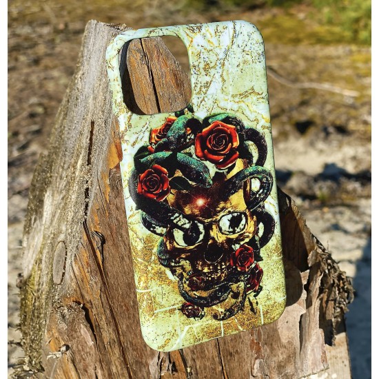 Apple iPhone case - Skull Snake