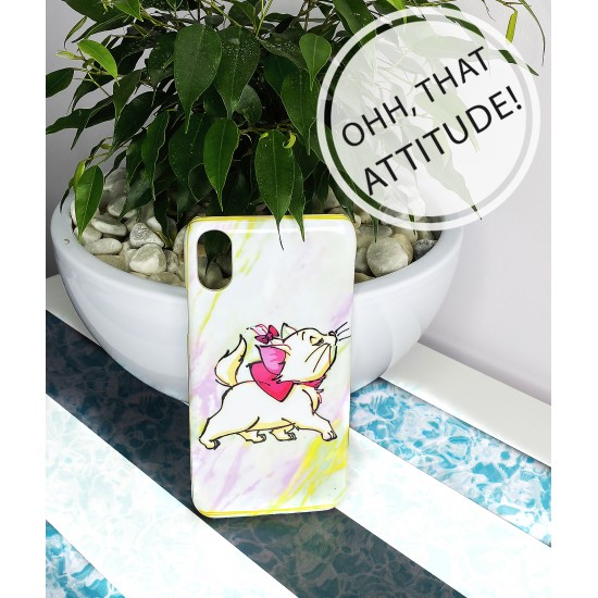 Apple iPhone case - Marie Cat Attitude