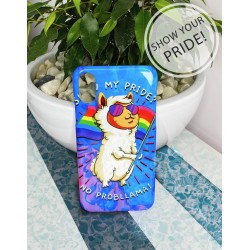 Apple iPhone case - No Probllama Pride