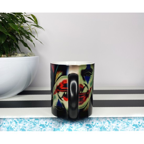 Joker Laugh Heat Reveal Coffee Mug