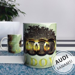 Audi Žiedų Valdovas Coffee Mug