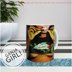 Ganja Girl 420 coffee mug