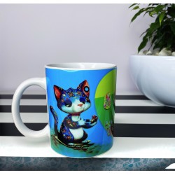 Lithuania Cattoo Artist Coffee Mug