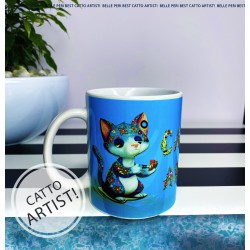 Tattoo Cattoo Artist coffee mug