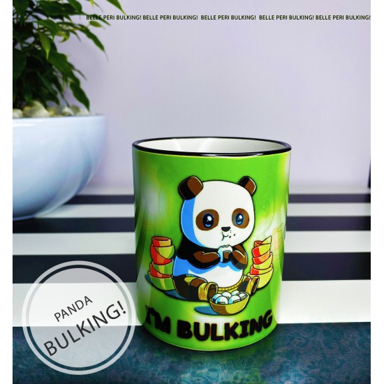 I'm Bulking Panda coffee mug