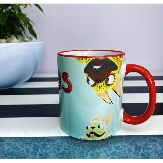 Happy Puggies Coffee Mug