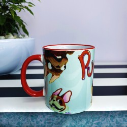 Happy Puggies Coffee Mug