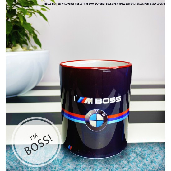  I'm BOSS BMW coffee mug