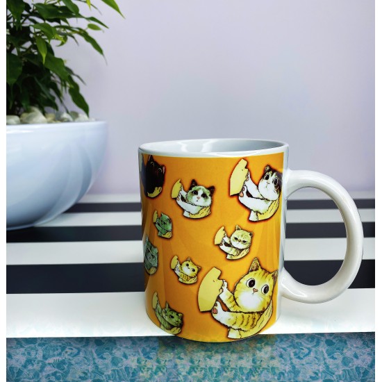 No Kisses Cats Coffee Mug
