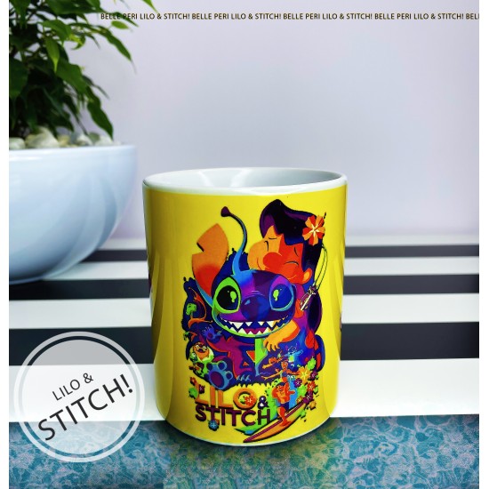 Disney Lilo And Stitch ft. Angel Coffee Mug