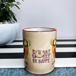 DoDo Donut Worry Coffee mug