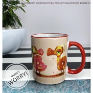 DoDo Donut Worry Coffee mug
