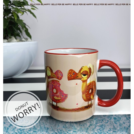 DoDo Donut Worry Coffee mug