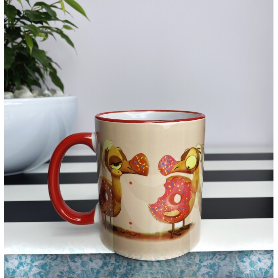 DoDo Donut Worry Coffee mug