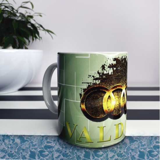 Audi Žiedų Valdovas Coffee Mug