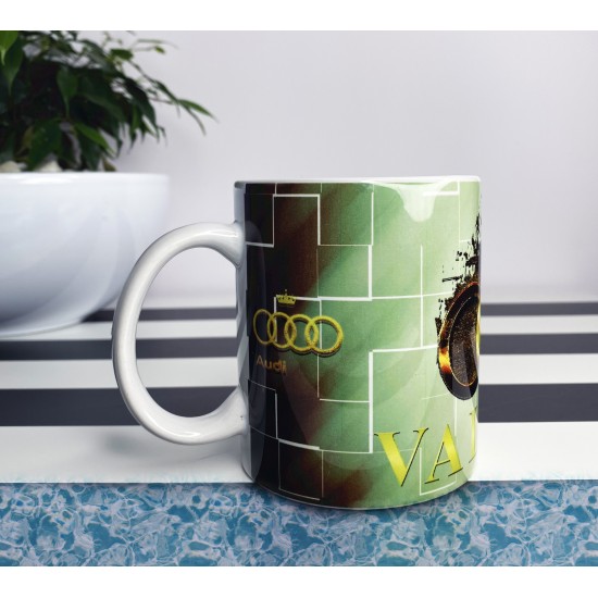 Audi Žiedų Valdovas Coffee Mug