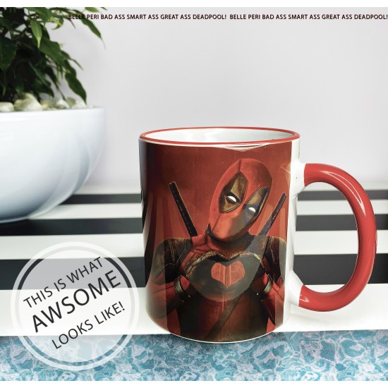 Deadpool Love coffee mug