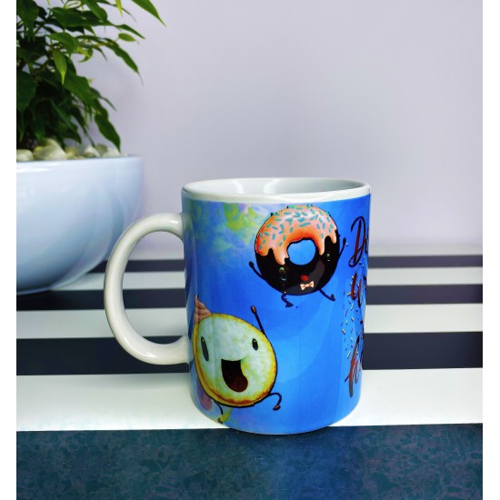 Donut Worry coffee mug