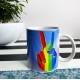 Kiss me I'm Gayrish Unicorn Shamrock coffee mug