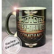 Heat Sensitive Harley-Davidson Decal Coffee Mug