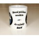 Dievai Pėščiom Nevaikšto BMW coffee mug